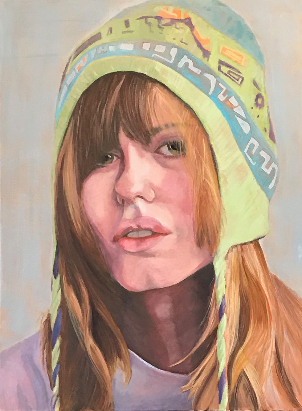 Girl In Bolivian Hat