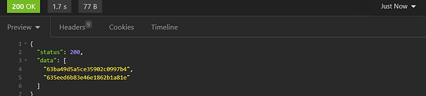 API Docs blogEntries