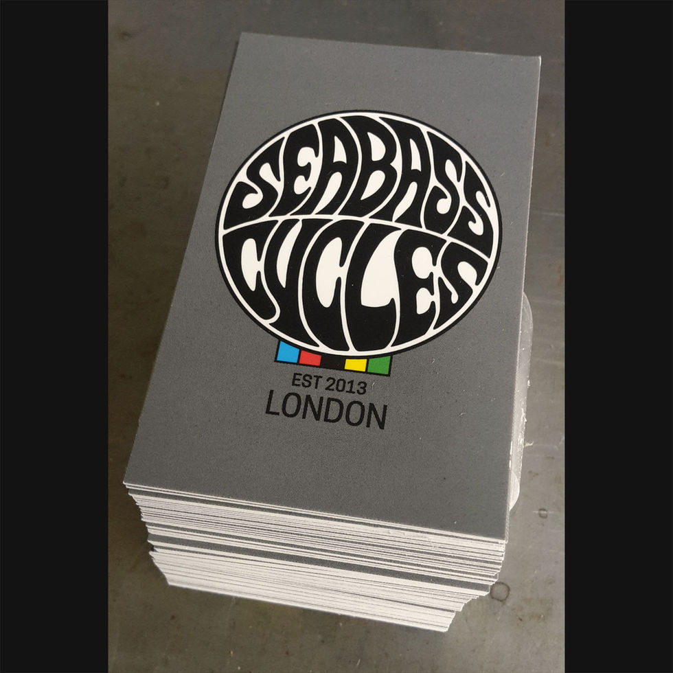 seabass cycles logo design t shirts merch