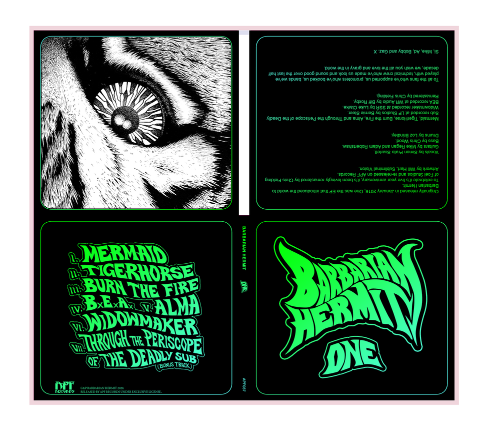 barbarian hermit album cover one