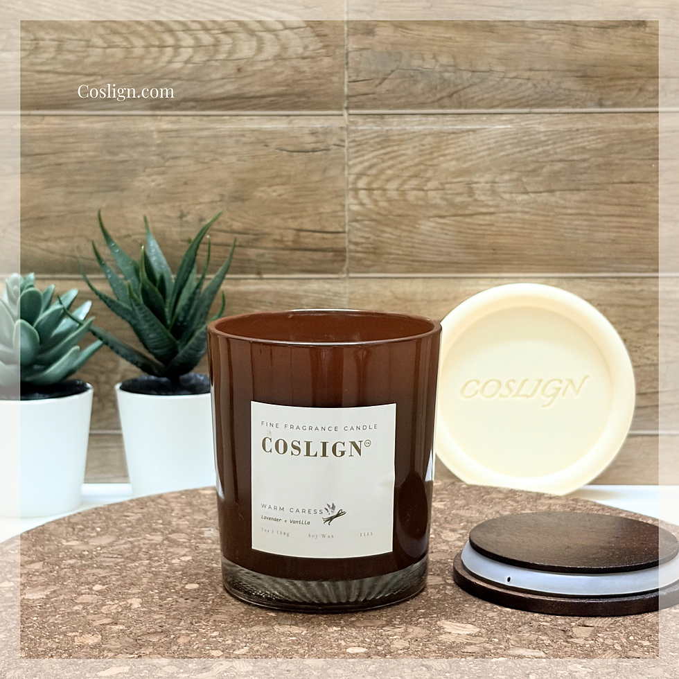 Thumbnail: Warm Caress- Lavender & Vanilla Soy Candle