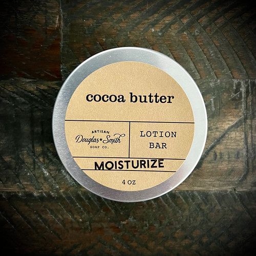 lotion bar cocoa butter Douglas Smith Soap
