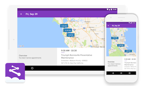 Salesforce Field Service Lightning - the Mobile App