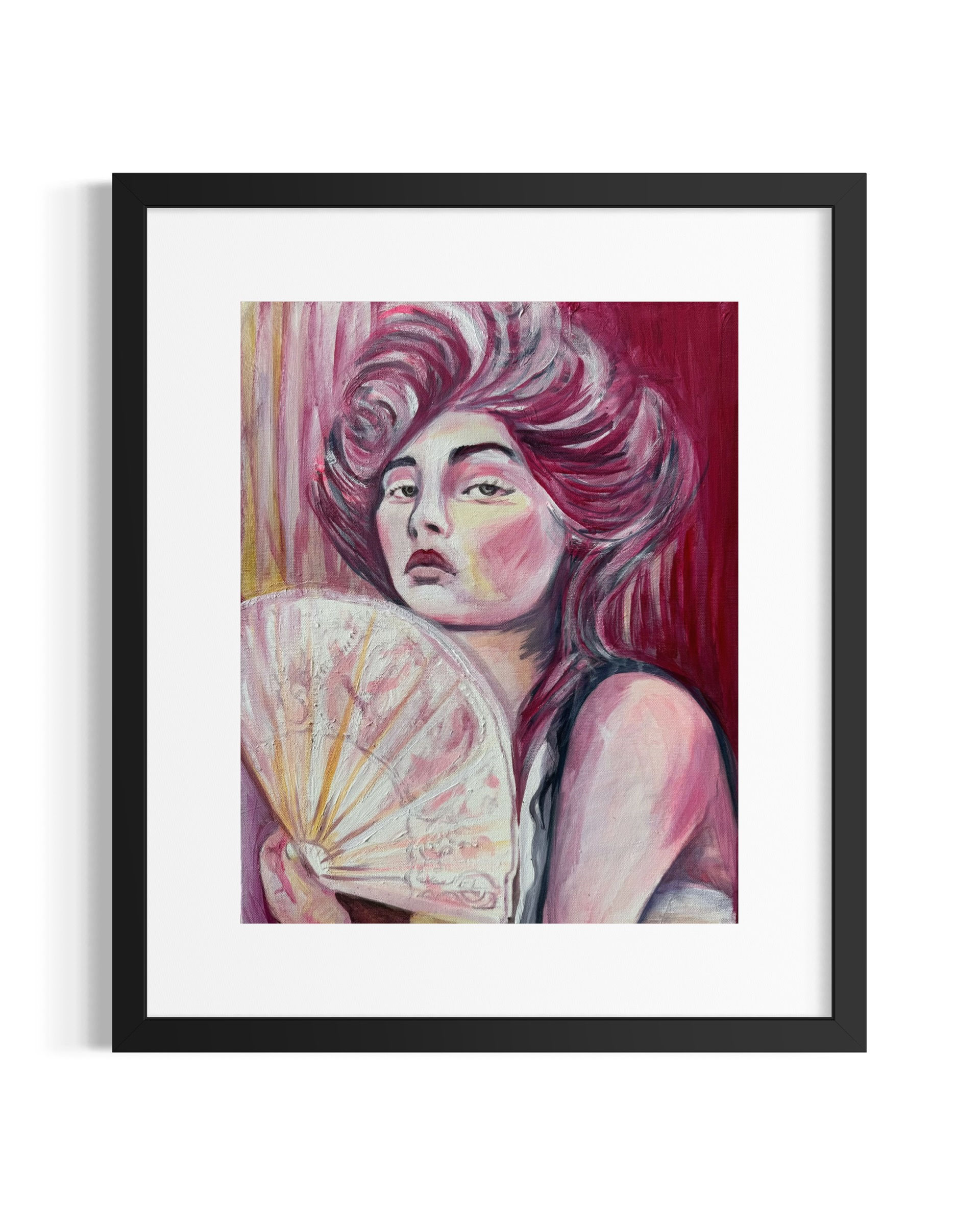 The Muse- Framed Fine Art Print 20x16 inches
