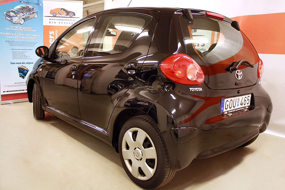 Miniatyrbild: Toyota AYGO+ 1.0 VVT-i AC (SÅLD)
