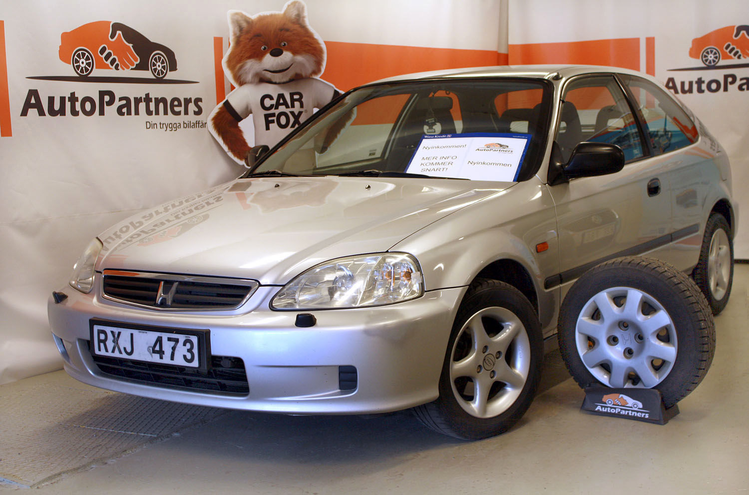 Honda Civic 1.5i Vtec FULLSERVAD (SÅLD)