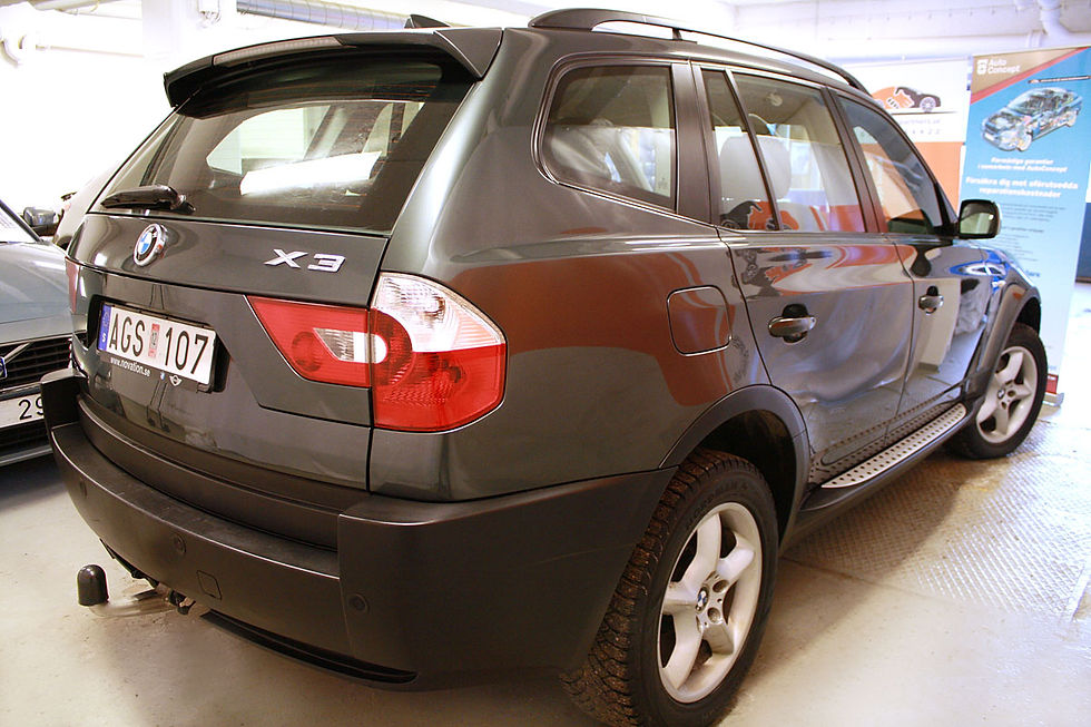 Miniatyrbild: BMW X3 2.0D xDrive Drag Rattvä(SÅLD)