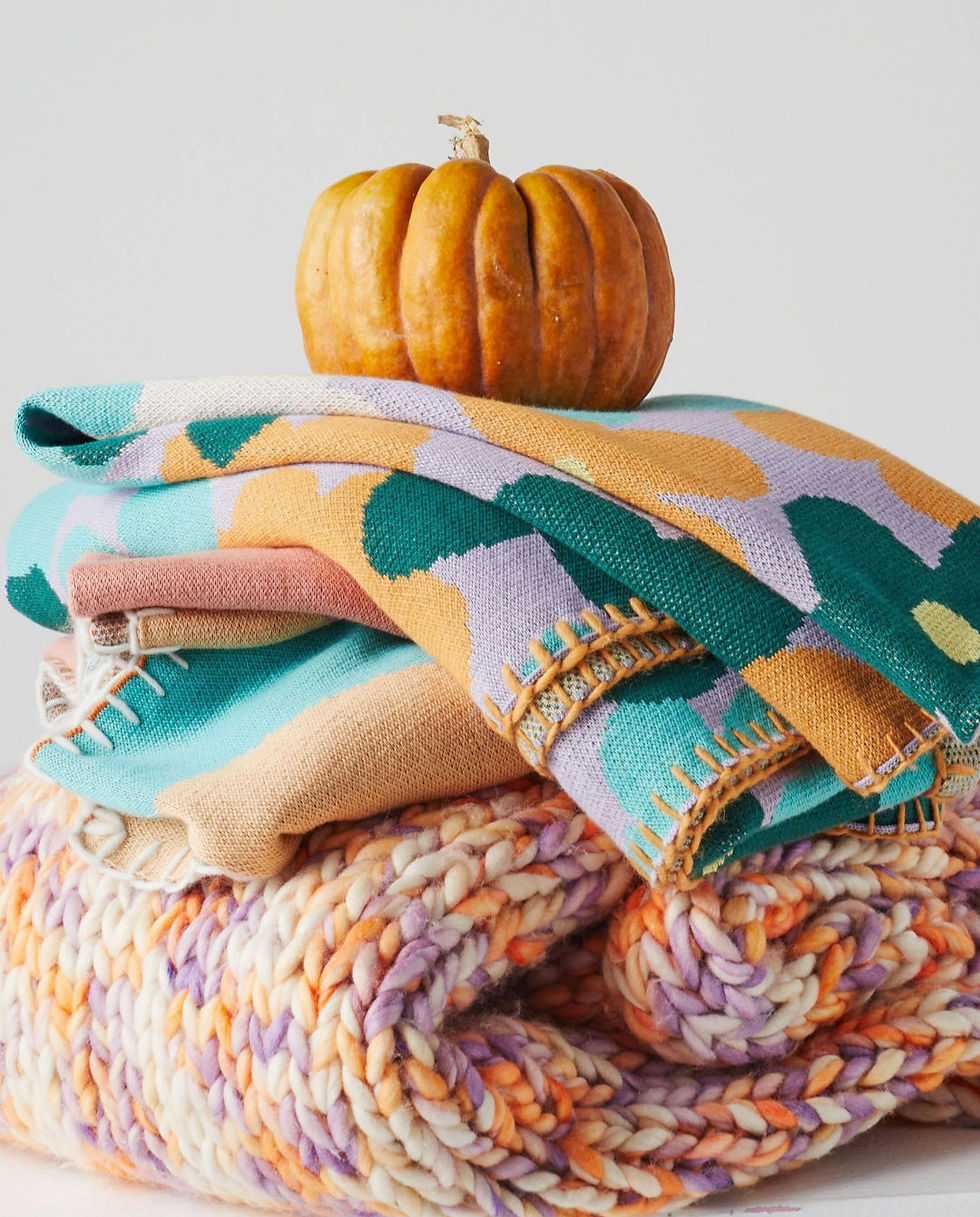 Thumbnail: Bush Daisy Woollen Blanket One Size
