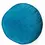 Thumbnail: Kip & Co Lagoon Teal Velvet Pea Cushion One Size