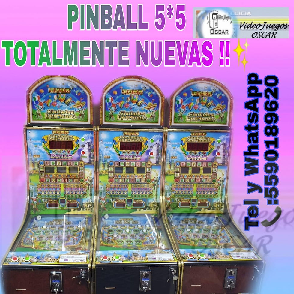 Miniatura: MÁQUINA PINBALL5*5 NUEVA