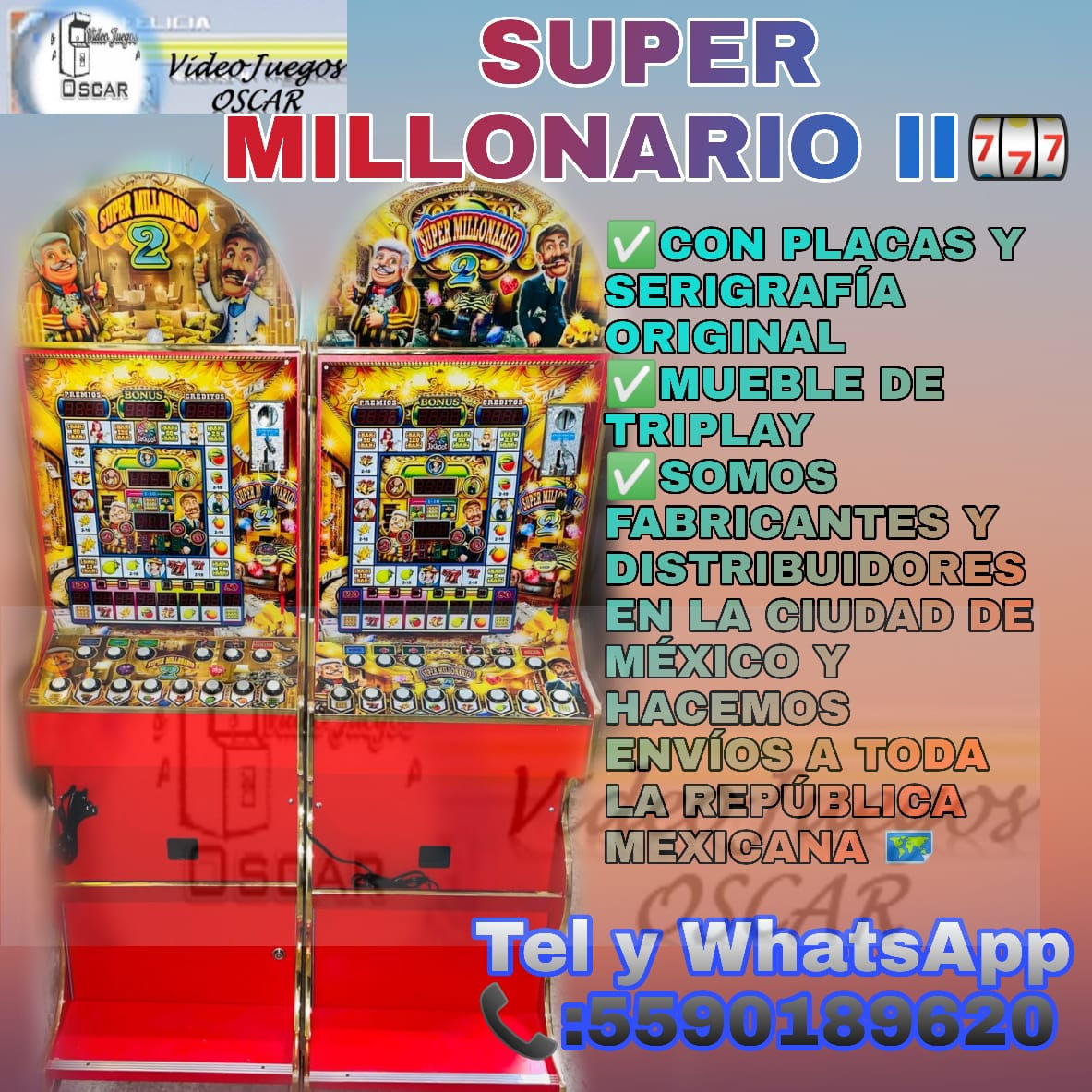 MÁQUINA DE LOTERIA Super Millonario II