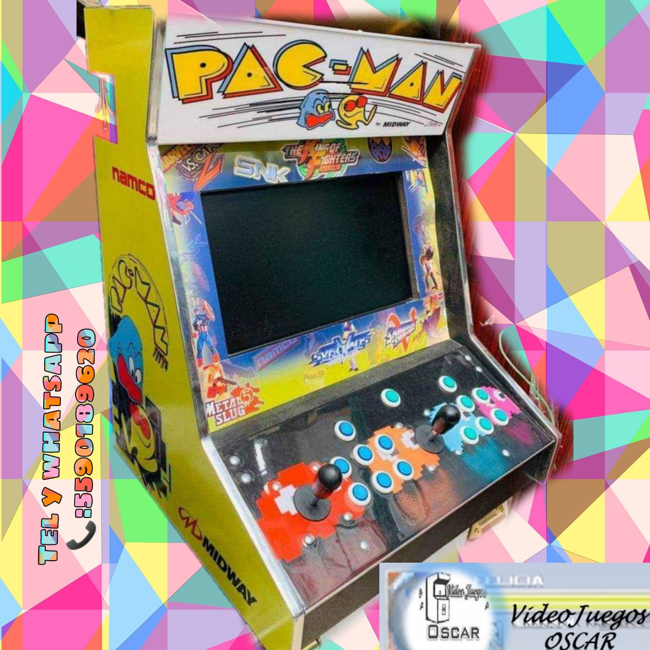 MÁQUINAS BARTOP CON PANDORA