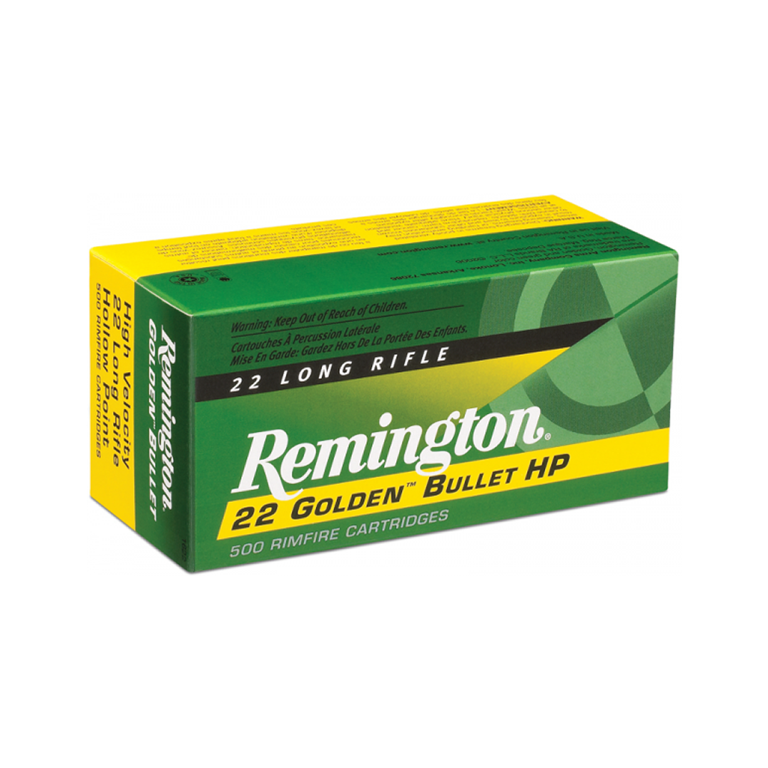 22 lr GOLDEN BULLET Munición Remington