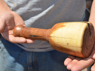 Wood Turning - the Most Beautiful Mallet in the World!
