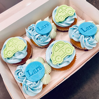 Gepersonaliseerde cupcakes