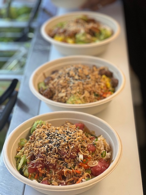 Arranged Food and Objects