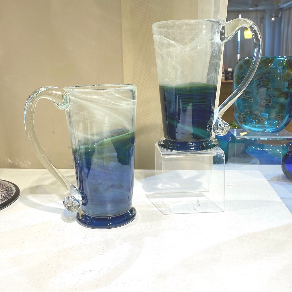 GlowintheDark Beer Mugs sunspotsstudios