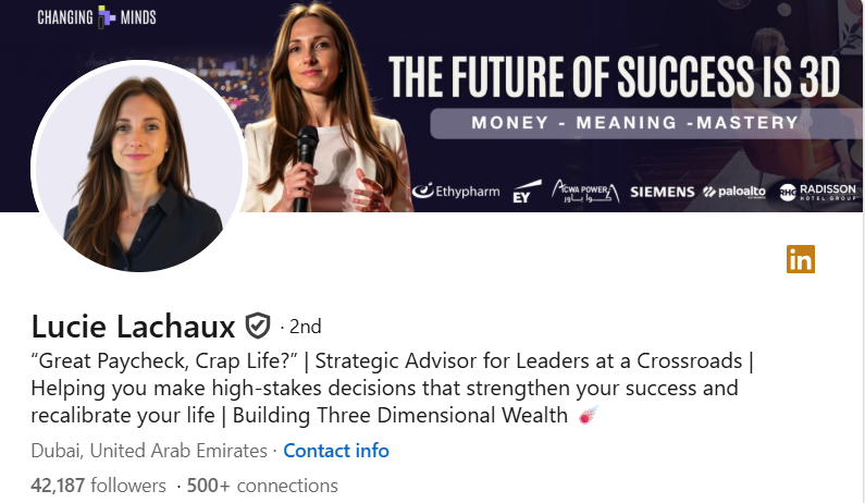 Lucie Lachaux On LinkedIn