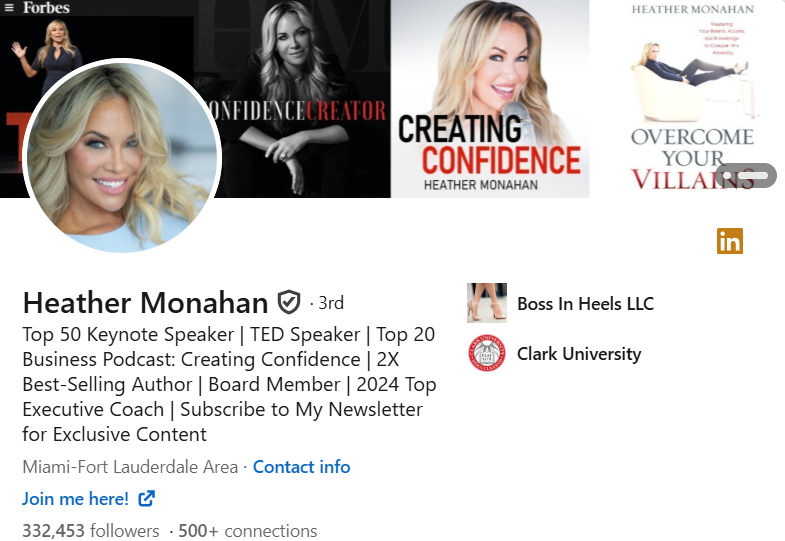 Heather Monahan On LinkedIn