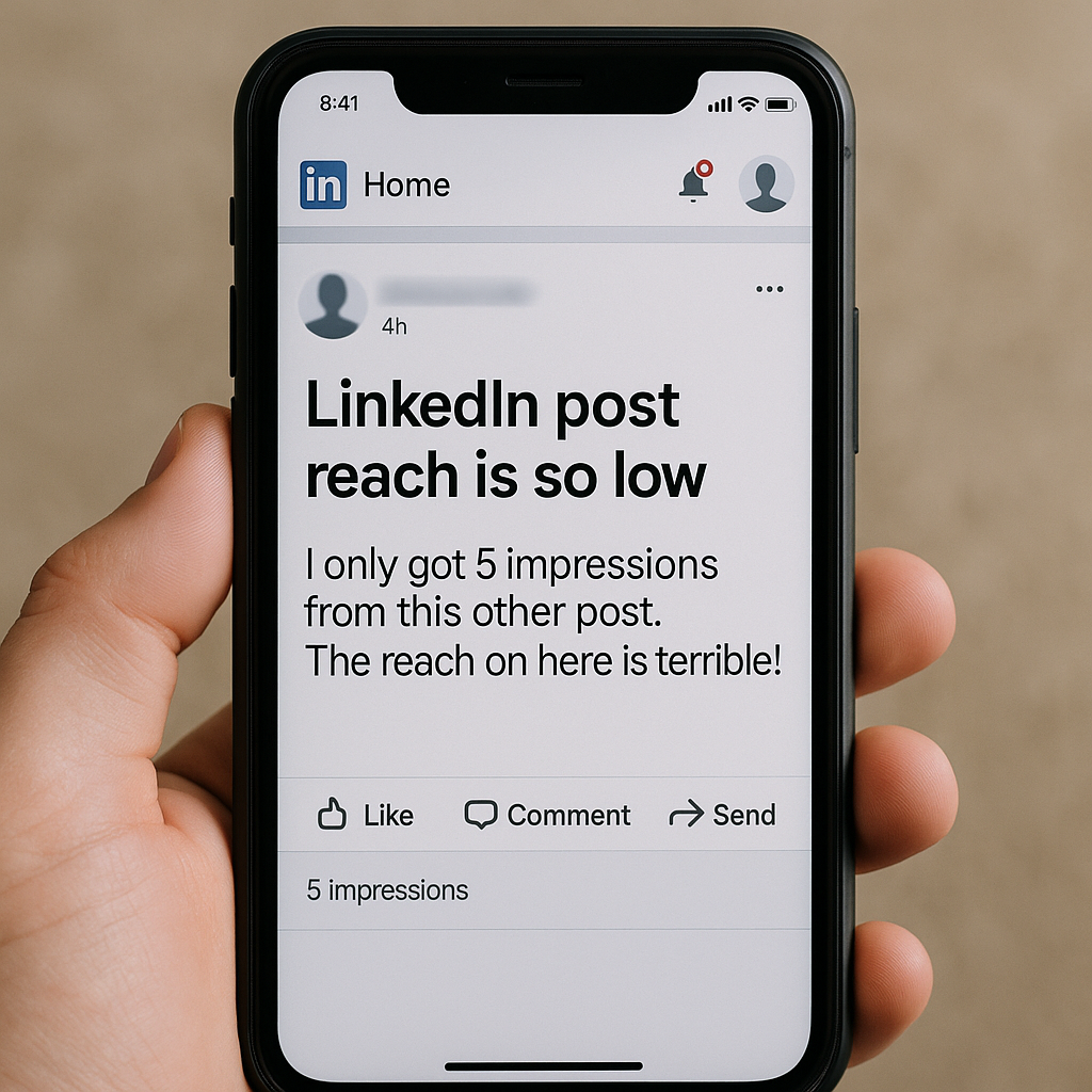 Why Is My LinkedIn Post Reach So Limited?