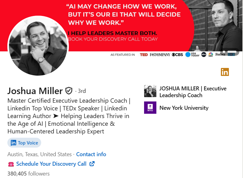 Joshua Miller on LinkedIn