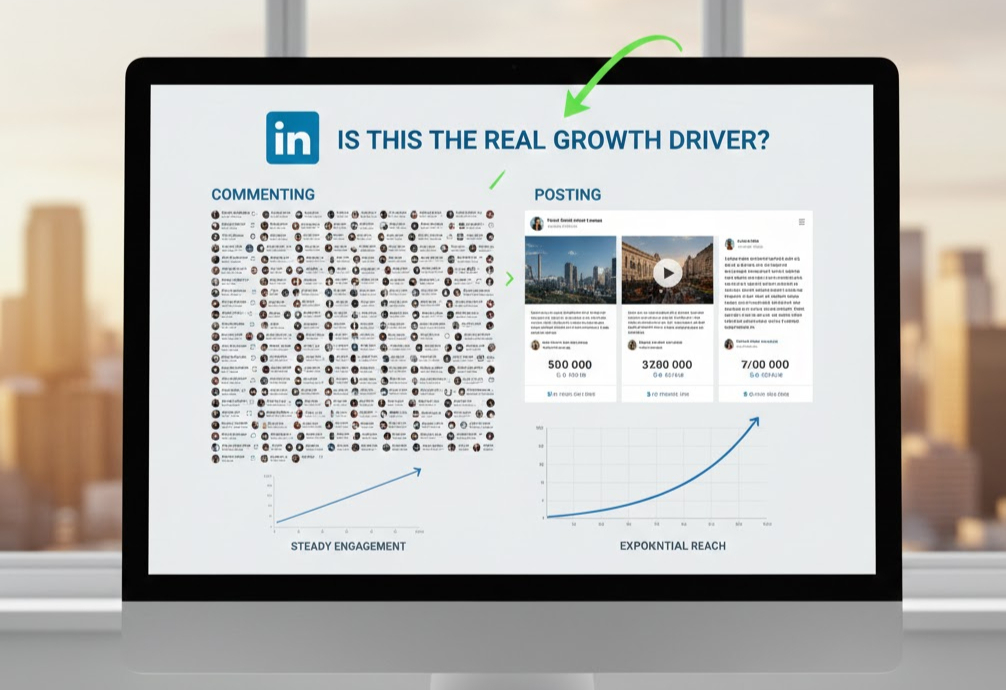 Is Commenting or Posting on LinkedIn The Real Growth Driver?