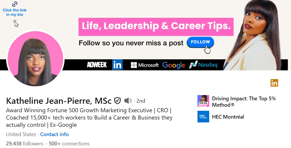 Katheline Jean-Pierre On LinkedIn