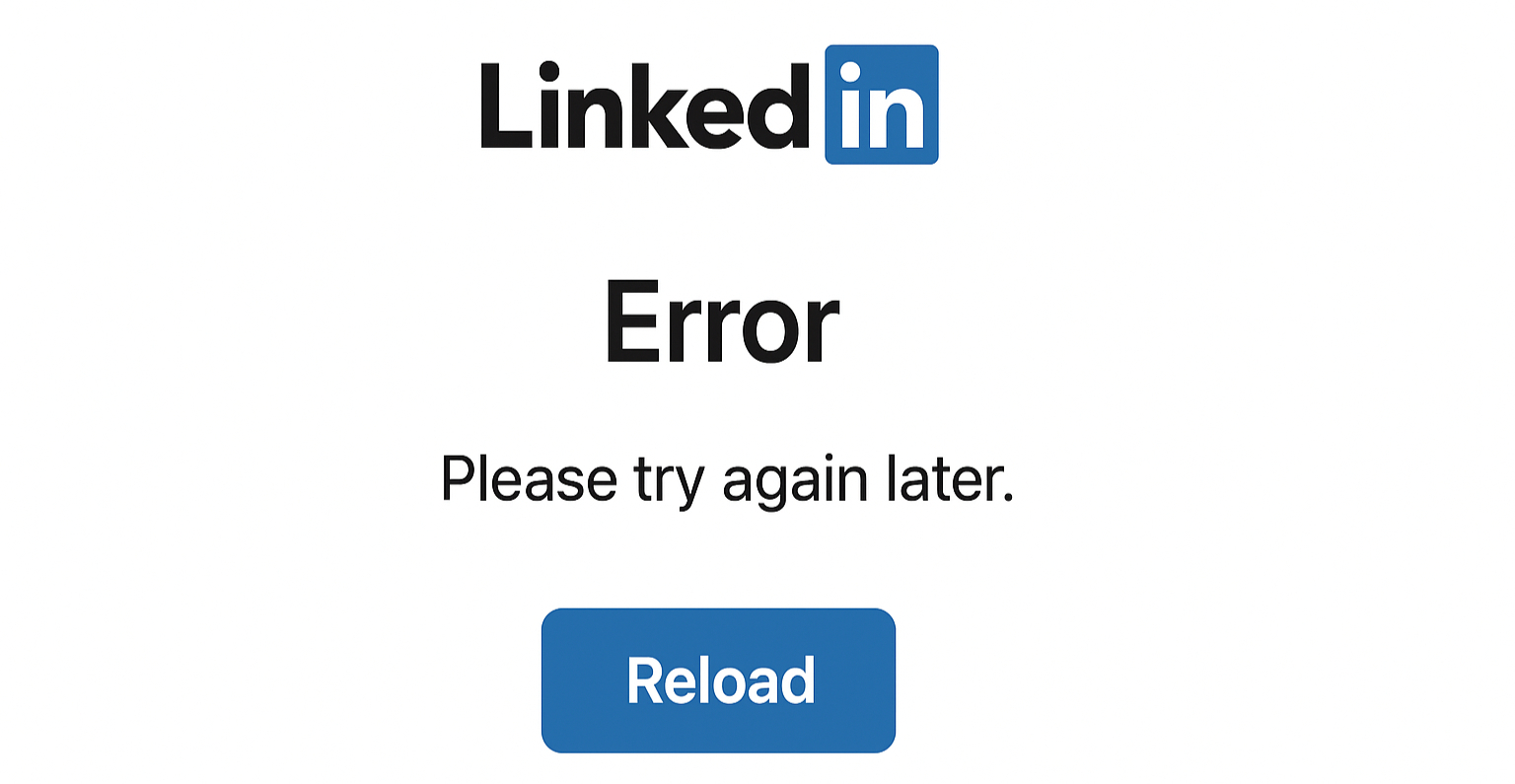 Is LinkedIn Down? How to fix?