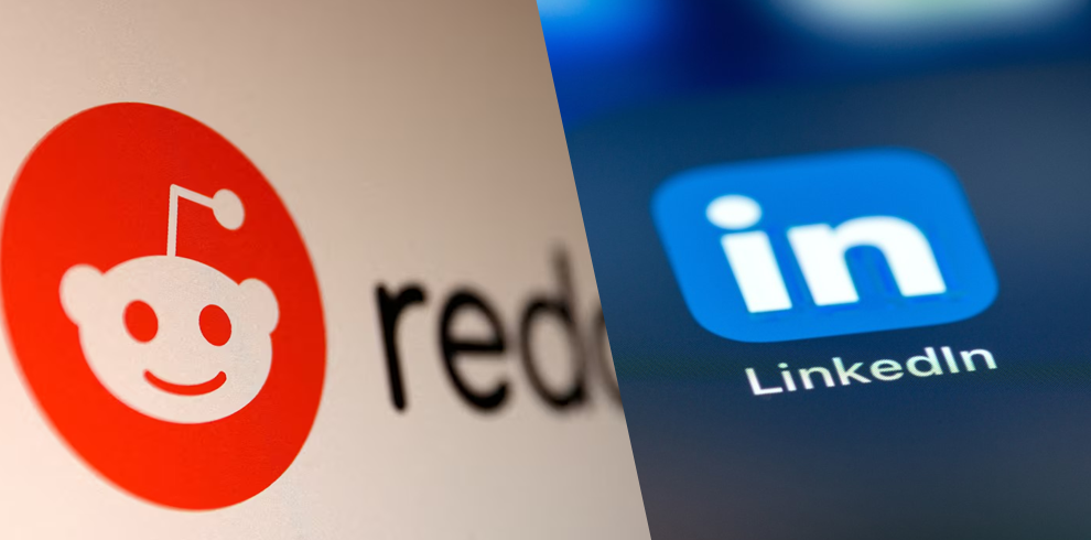 Reddit + LinkedIn