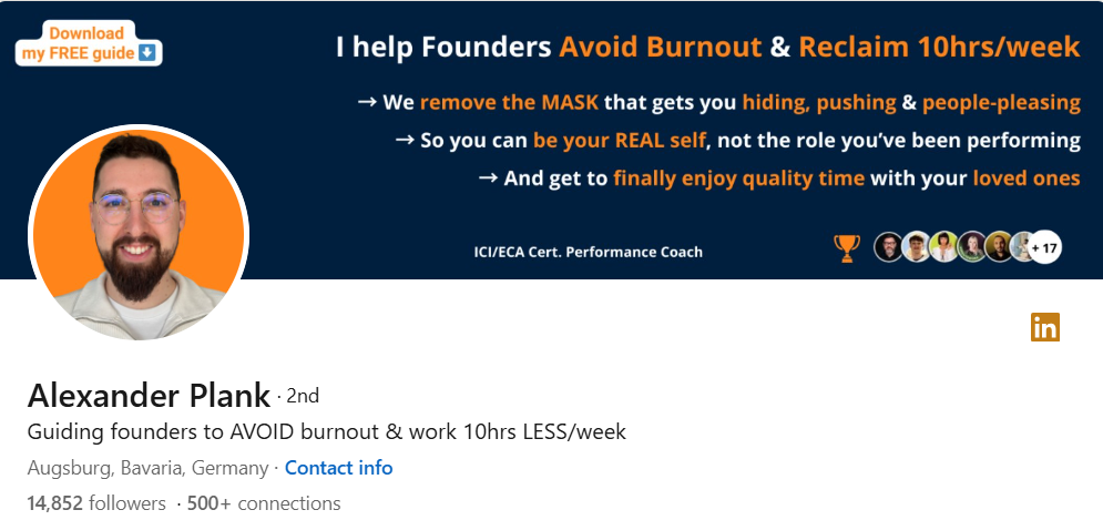 Alexander Plank On LinkedIn