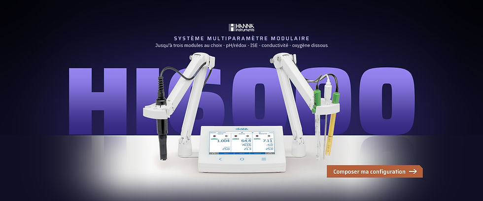 HANNA INSTRUMENTS - Système modulaire HI6000