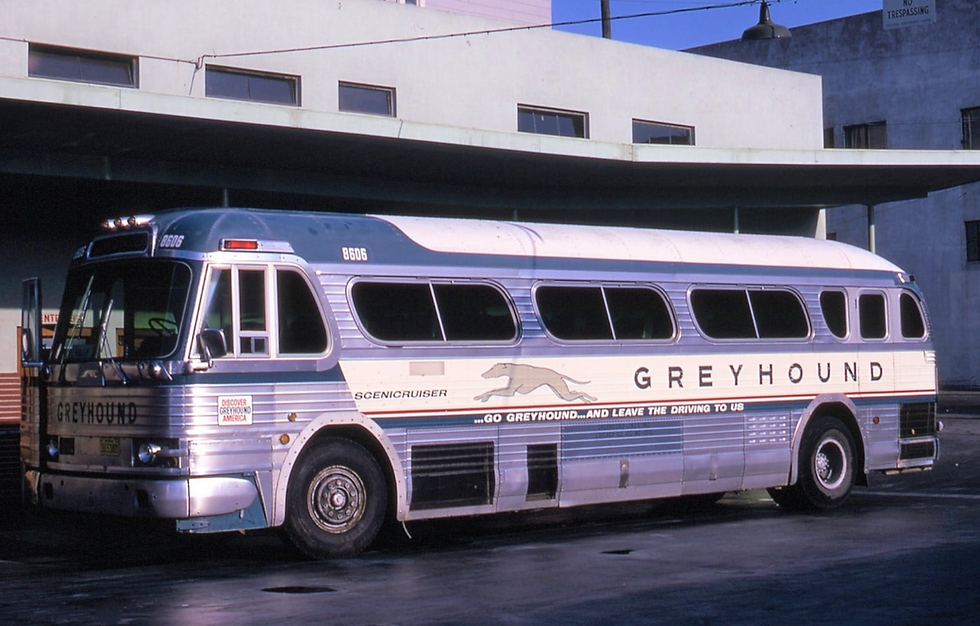 Thumbnail: GC-BUS-002 GM-PD-4104 GREYHOUND BUS
