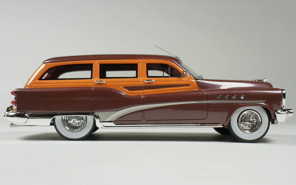 Thumbnail: GC-053 A 1953 Buick Station Wagon Mandarin Red