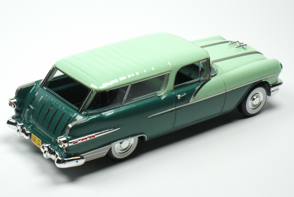Thumbnail: GC-068 A 1956 Pontiac Safari Glendale Green Poly