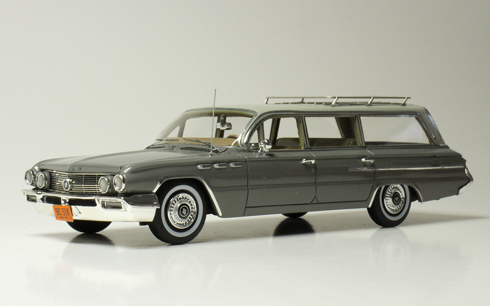 Thumbnail: GC-056 B 1962 Buick Invicta Station Wagon Fawn Mist