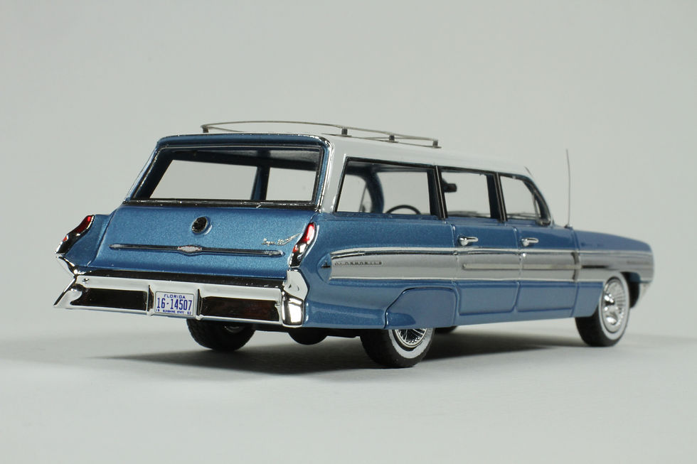 Thumbnail: GC-038 A 1962 Oldsmobile Dynamic 88 Fiesta  Wagon Wedgewood Mist Poly.