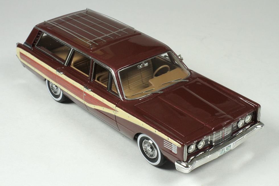 Thumbnail: GC-042 B 1965 Mercury Station Wagon Burgundy