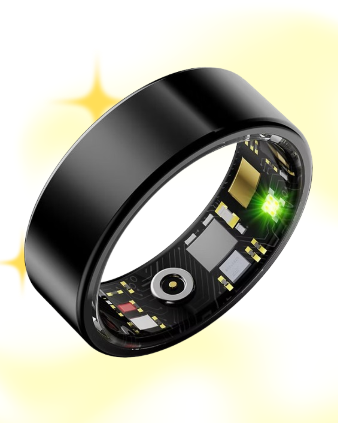 Smart Ring for Men Smart Ring Women Blood Pressure Heart Rate Monitor Fitness Tr