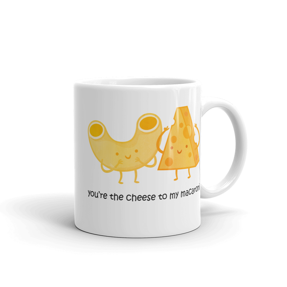 Mac N Cheese Coffee Mug Macaroni and Cheese Love