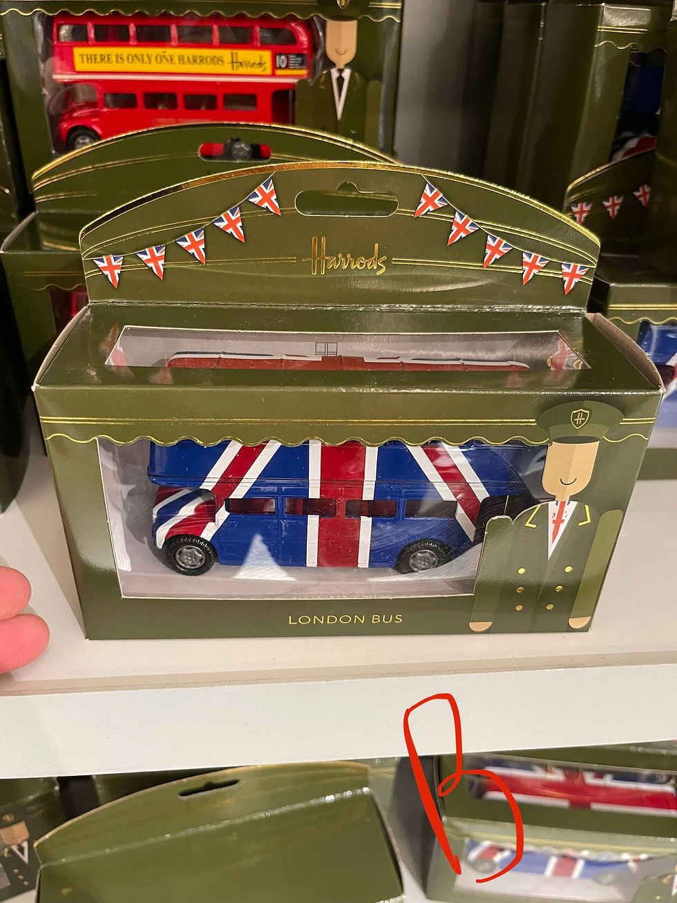縮圖：Harrods cars