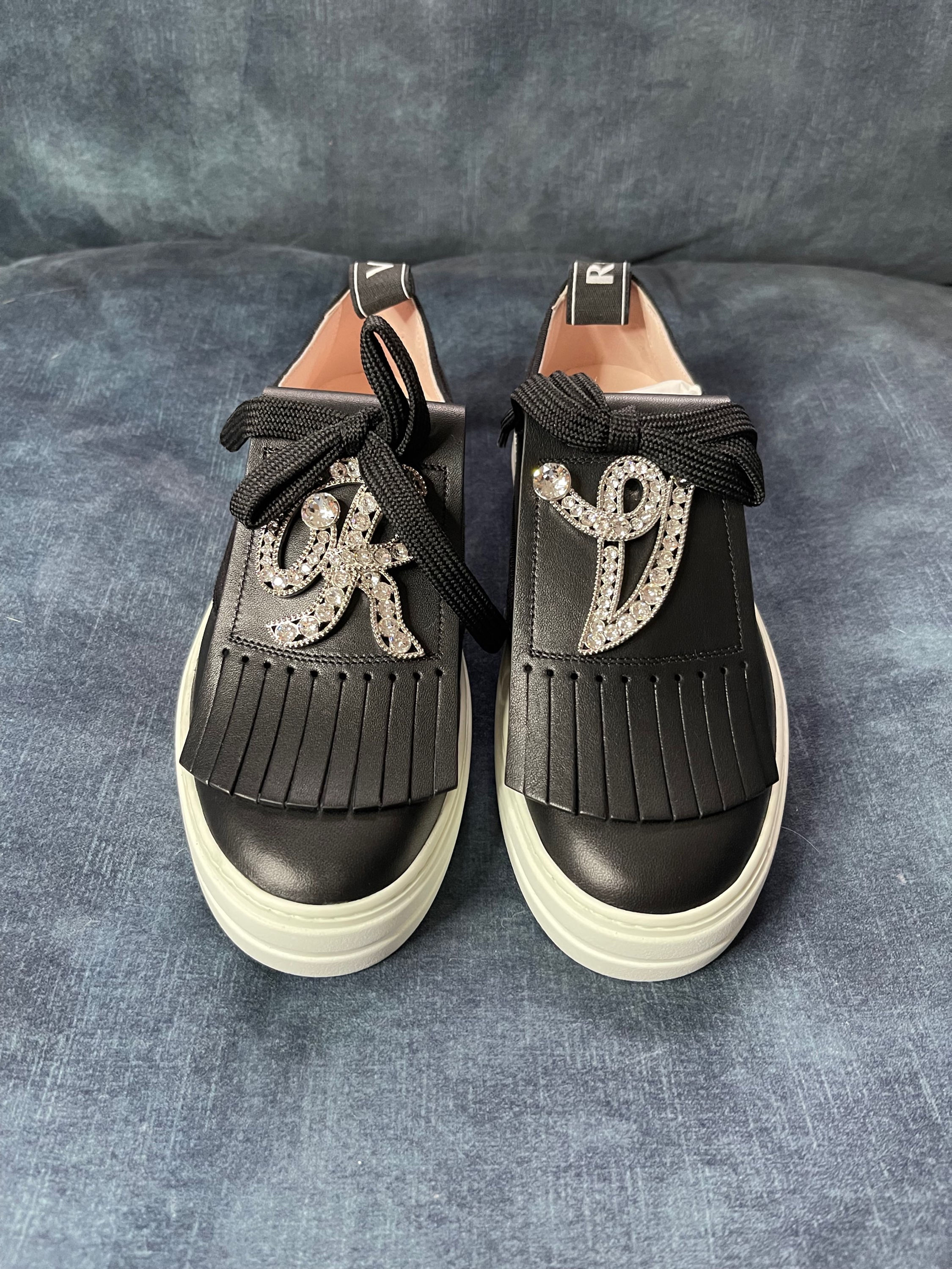 RVS18   Jewel Sneaker (JUS NERO)  黑鑽