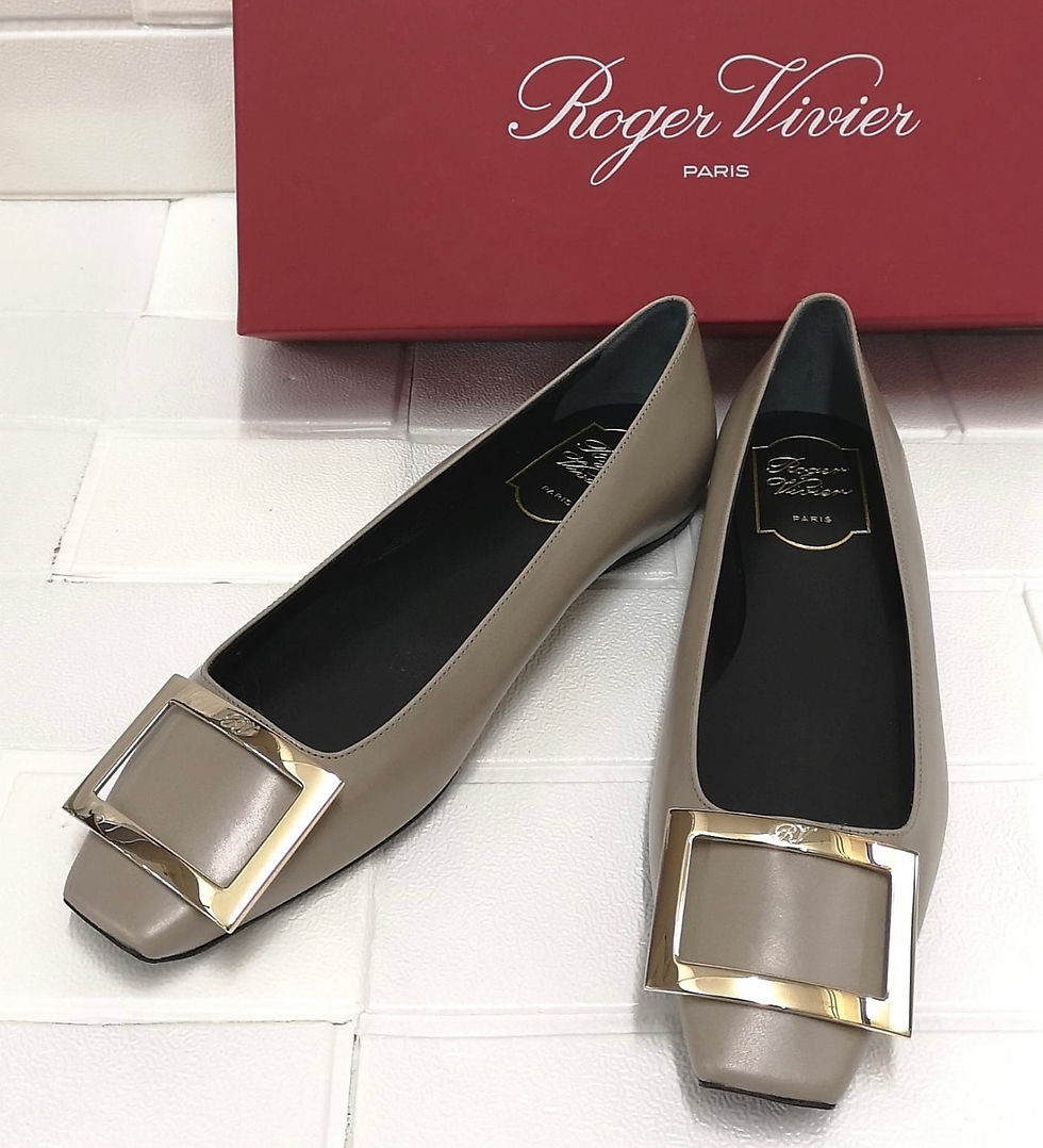 縮圖：Roger vivier (taupe) 大象灰色