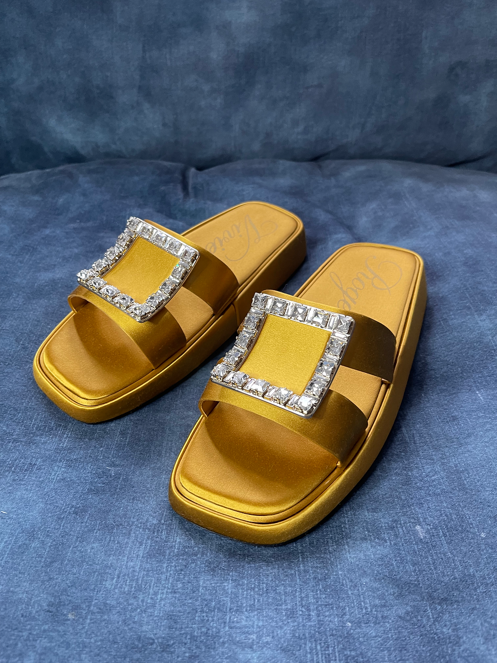縮圖：Vivier Slide Strass Buckle Mule 35