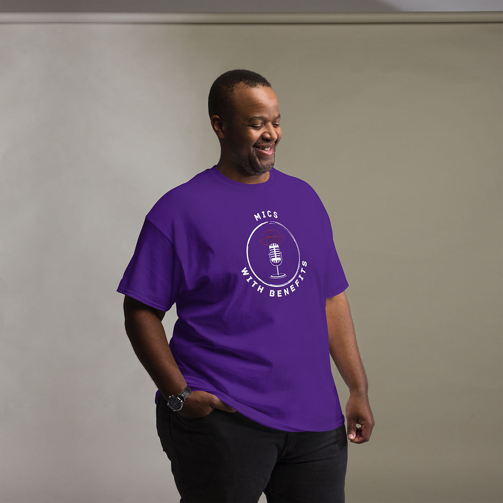 Thumbnail: Mics With Benefits - Unisex T