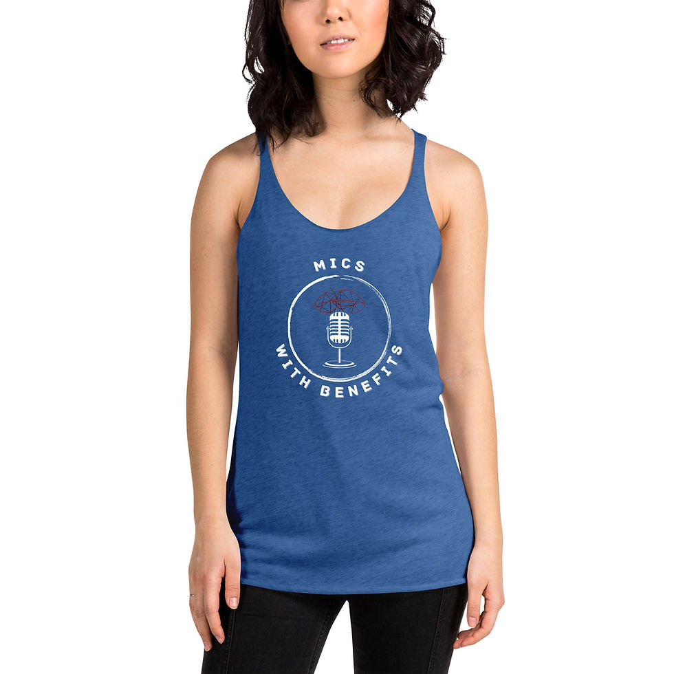 Thumbnail: Mics With Benefits - Women's Racerback Tank