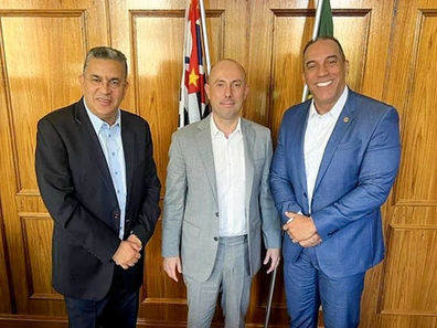 Altair Moraes participa de reunião com secretário de Estado da Fazenda