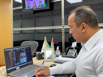 Líder do republicanos, deputado Altair Moraes, participa de reunião para definir pauta de votação