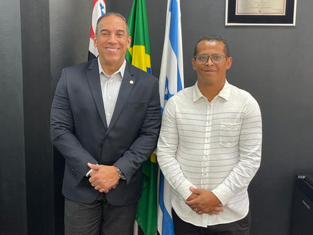 Atibaia: Deputado Altair Moraes recebe representante da cidade