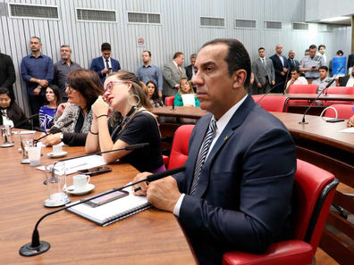 Altair Moraes ouve secretário de Segurança Pública do Estado de São Paulo