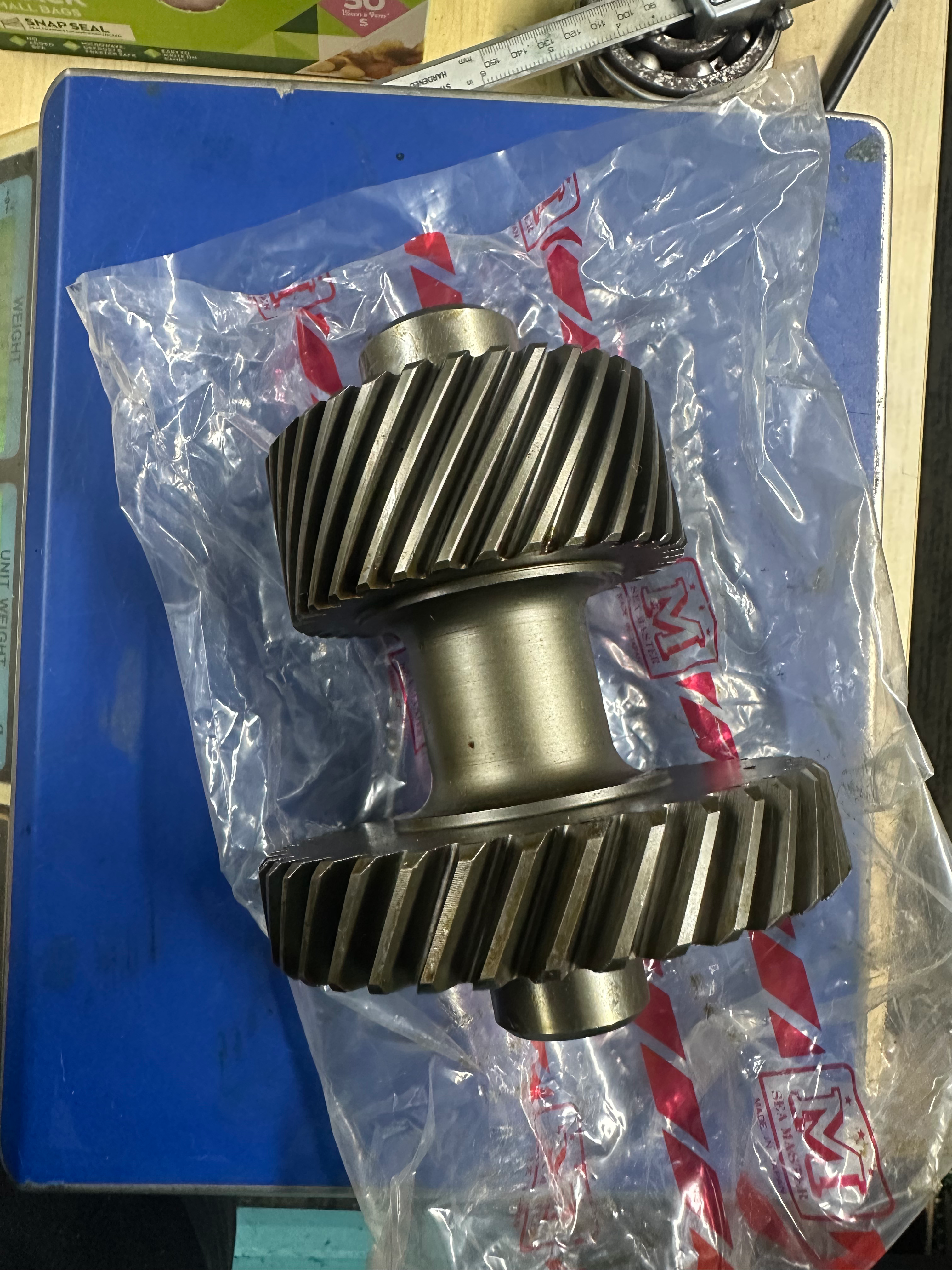 NOS seamaster japan F60 transfer idler gear